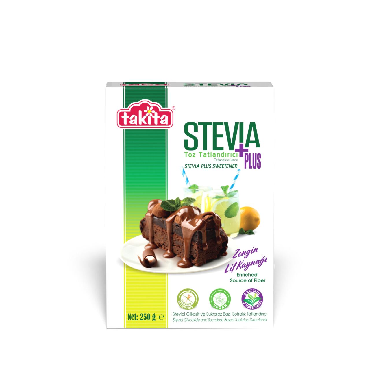 STEVİA PLUS TOZ TAT.250 GR