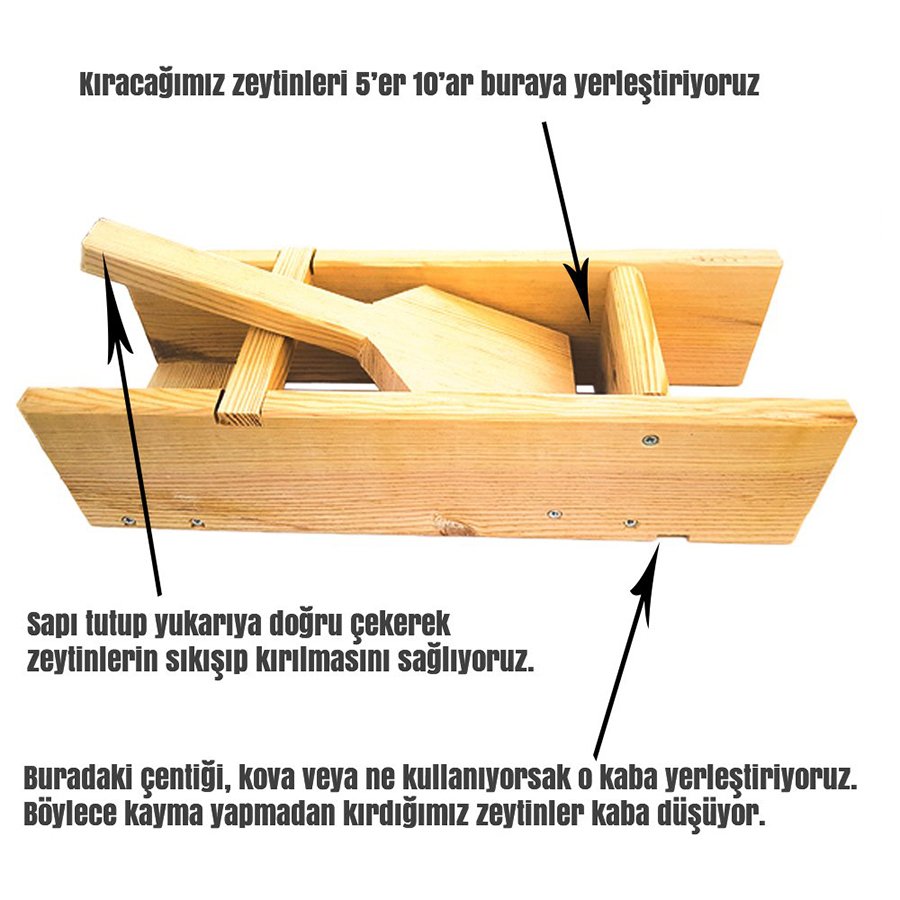 Çok Pratik Zeytin Kırma Makinesi-3 Adet