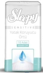 Sleepy Sensitive Yatak Koruyucu Hasta Örtüsü 10 Adet