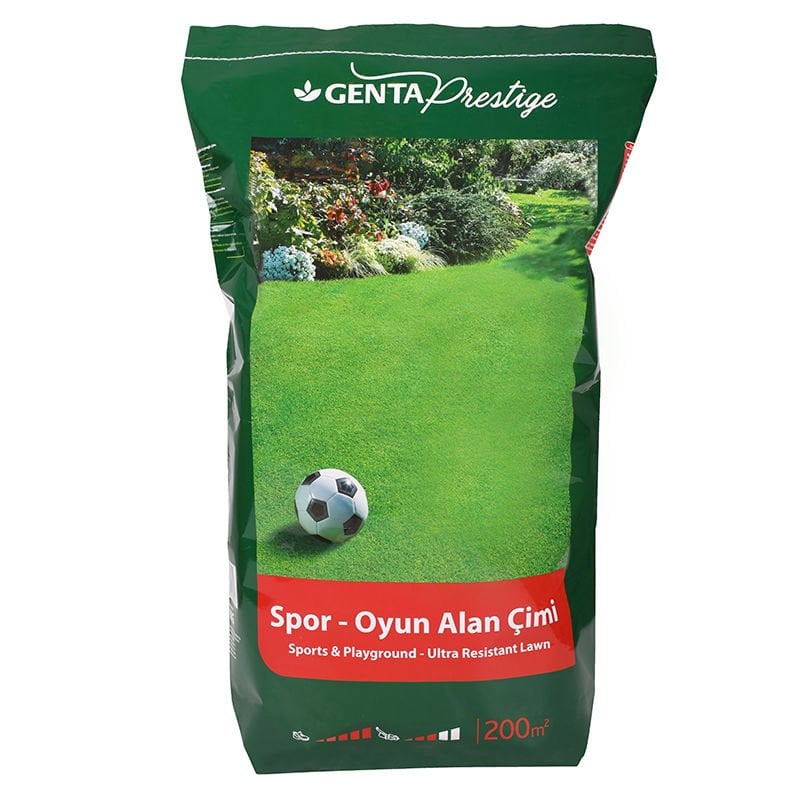 Genta Prestige Spor Oyun Alan Çim Tohumu 5 Kg