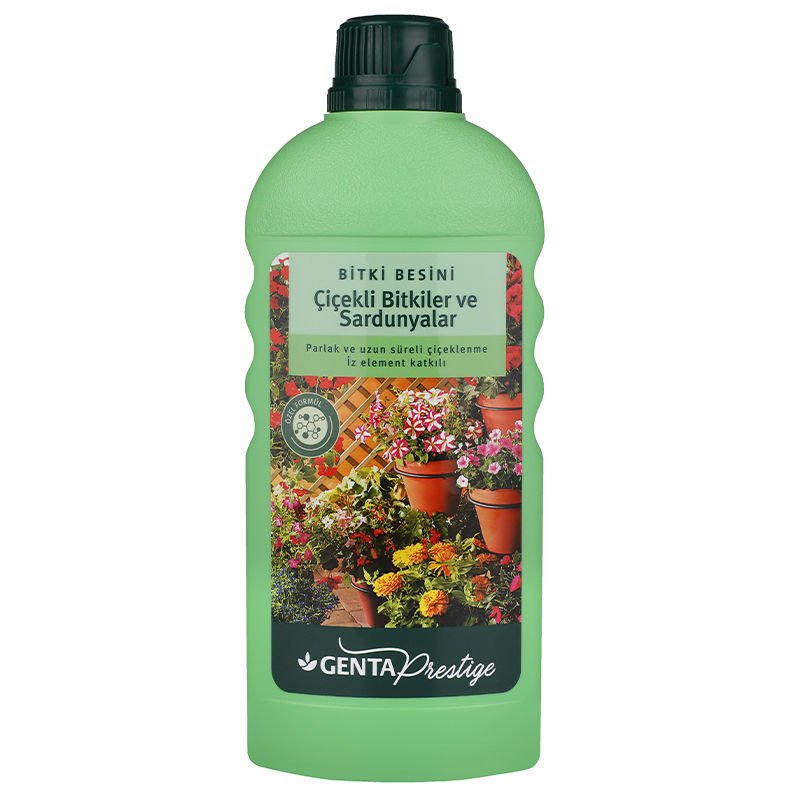 Genta Prestige Çiçekli Bitkiler ve Sardunyalar İçin Sıvı Besin 500 ML