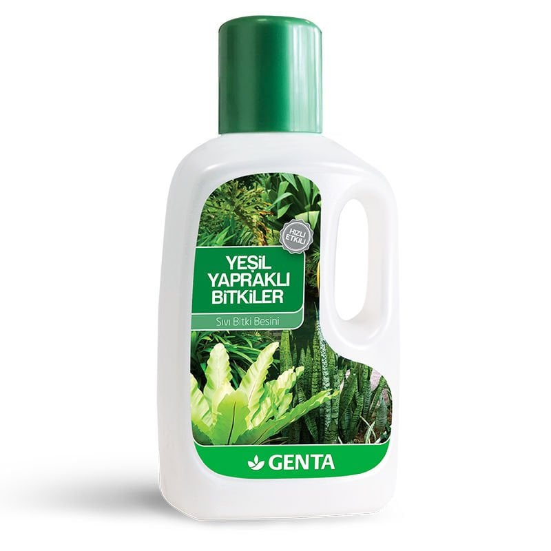 Genta Yeşil Yapraklı Bitkiler Için Sıvı Bitki Besini 500 Ml