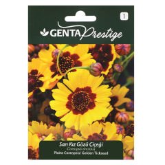 Çiçek Tohumu Sarı Kız Gözü Çiçeği Genta Prestige