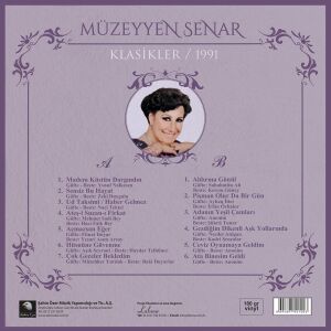 Müzeyyen Senar Klasikler 1991 – Plak