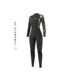 Jayde Fullsuit 4/3mm Double Fzip Women - XS - BLACK