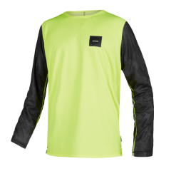 Majestic L/S Quickdry - L - LIME