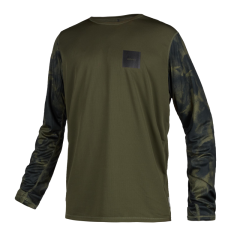 Majestic L/S Quickdry - M - BRAVE GREEN