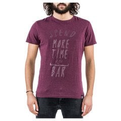 SPEND MORE TEE (L) (BORDO)