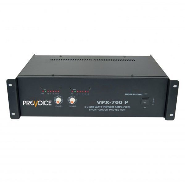 Provoice VPX-700P 2x350 Watt Stereo Power Anfi