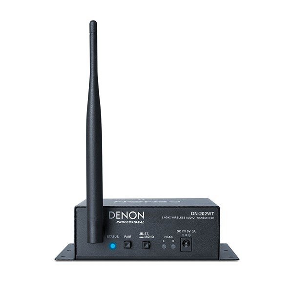 Denon DN-202 WT Wireless Audio Transmitter, For use with DN-202WR