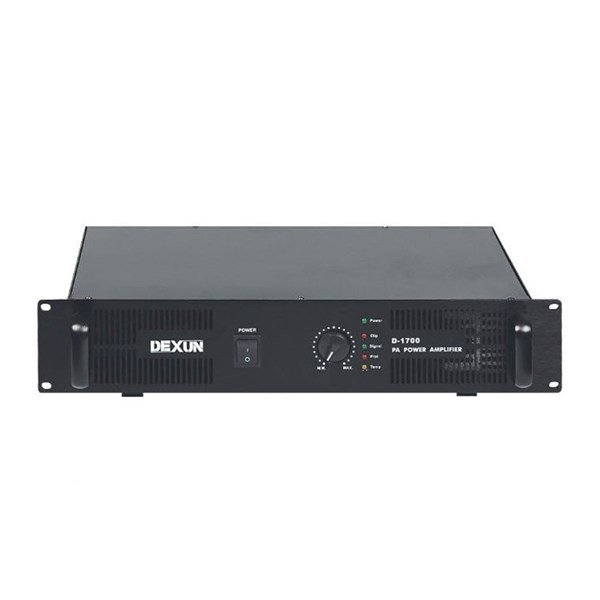 DEXUN D-1700 700W 70V-100V 4-16 ohm Power Anfi