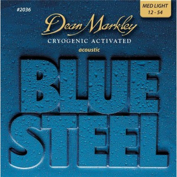 Dean Markley 2036 Blue Steel Medium Light Akustik Gitar Tel