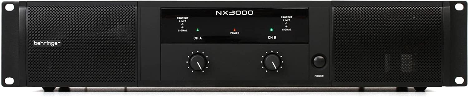 Behringer NX3000 2x1500W 2 Kanal Power Anfi