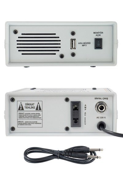 Provoice ZS-207D USB Girişli Okul Zil Saati (Duvar Tipi)