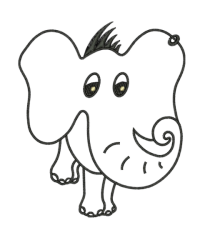 Punk Elephant (Sadece desen seçimi için)