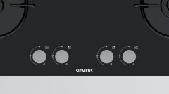 Siemens iQ300 Gazlı Ocak 75 cm sert cam, siyah EN7B6PO10O