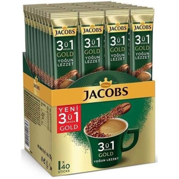 Jacobs Kahve 3 Ü 1 Arada Yoğun Lezzet 18G X 40 Adet 4091489