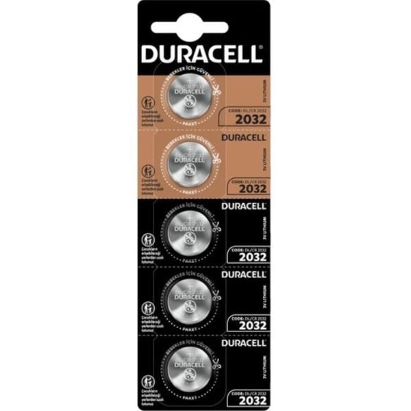 Duracell Pil Düğme 3V 5 Li 2032 5003740