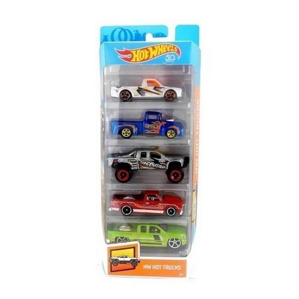 Hot Wheels 5 li Metal Araba Seti 1806