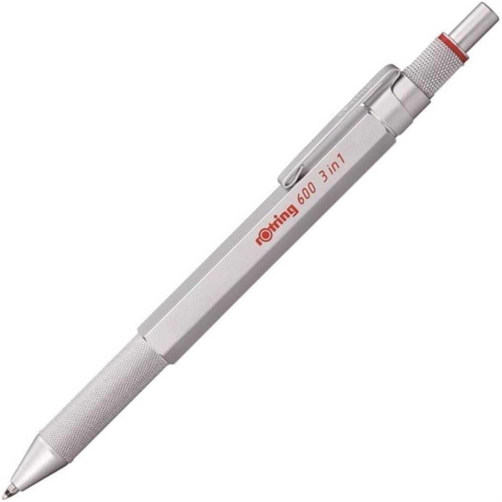 Rotring Üç Fonksiyonlu Kalem 600 Krom 2164109