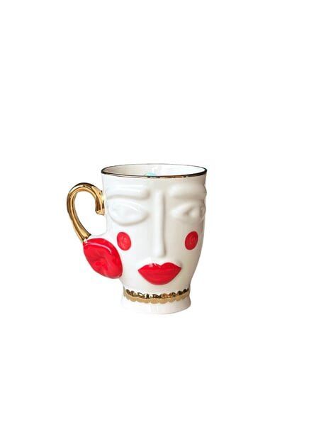 RUKİYE DAISY MUG KIRMIZI MAKYAJ