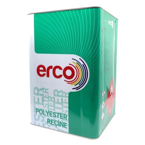 ERCO Döküm Tipi Polyester Reçine 18 Kg - (Kobalt Katkılı-Sertleştirici Dahil)