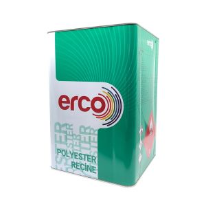 ERCO Genel Amaçlı Elyaf Tipi Polyester Reçine 18 kg - (Kobalt Katkılı-Sertleştirici Dahil)