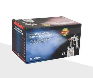 AVROMIX S-350E Profesyonel Boya Tabancası Alttan Depolu 2.0 mm