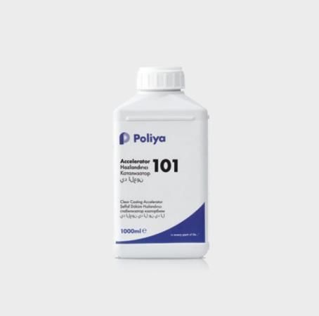 Poliya 101 Şeffaf Kobalt - Hızlandırıcı - 1 LT