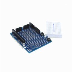 Arduino UNO R3 Proto Shield Kit with Mini Breadboard