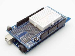 Arduino Mega 2560 R3 Proto Shield Kit with Mini Breadboard