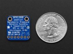 Adafruit BME280 I2C/SPI Temperature/Pressure/Humidity Sensor