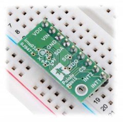 LSM6DS33 3D Accelerometer and Gyro Carrier with Voltage Regulator - PL2736