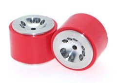 Bond Silicone Wheel 30x23mm Pair - Red