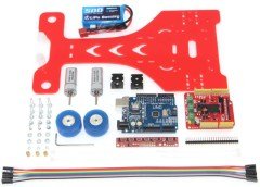 Rapid Line Follower Robot Kit - Unassembled