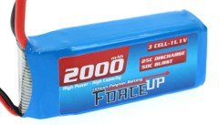 Force-Up  2000 maH 3S 11.1V Lipo  Battery