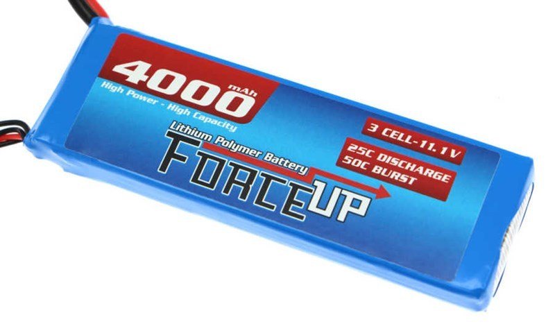 Force-Up  4000  maH 3S 11.1V Lipo  Battery