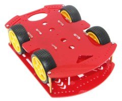 4WD Multifunctional Robot Kit - Red