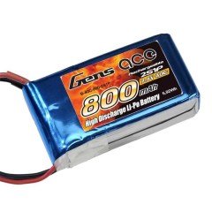 GENS ACE 800 mah 7,4V 2S 40C LiPO Battery