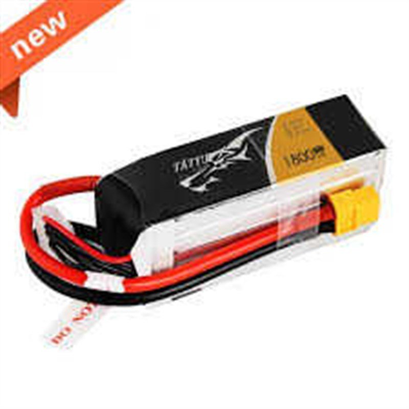 TATTU 1800mAh 18.5V 75C 5S1P Lipo Battery