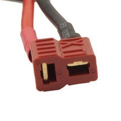 Deans Style T Plug Female Soft Silicone Cable
