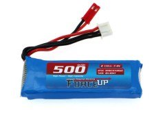 Force-Up  500 maH 2S 7.4V Lipo  Battery  SLİM