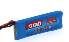 Force-Up  500 maH 2S 7.4V Lipo  Battery  SLİM