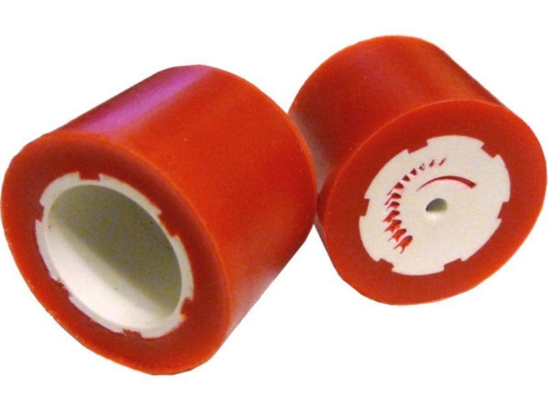 FingerTech Mini-Sumo Wheels (pair) Red Color
