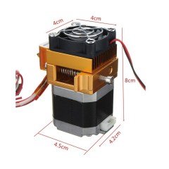 3D Printer MK8 Extruder J Head With Nema17 Stepper Motor