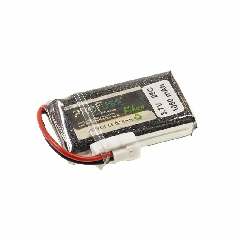 Profuse 1S 3.7V 1050mAh 25C Lipo Battery