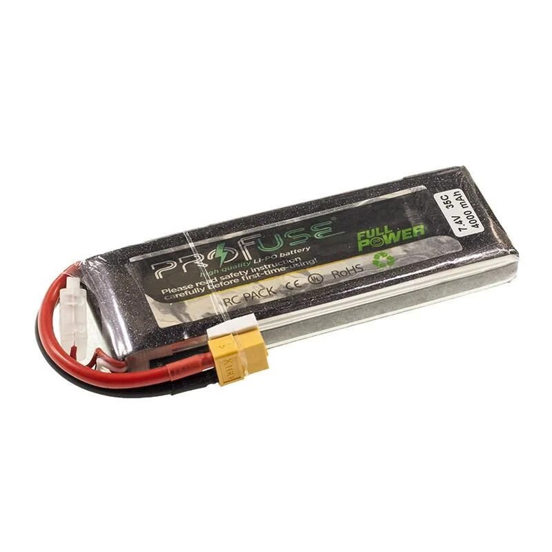 Profuse 2S 7.4V 4000mAh 35C Lipo Battery