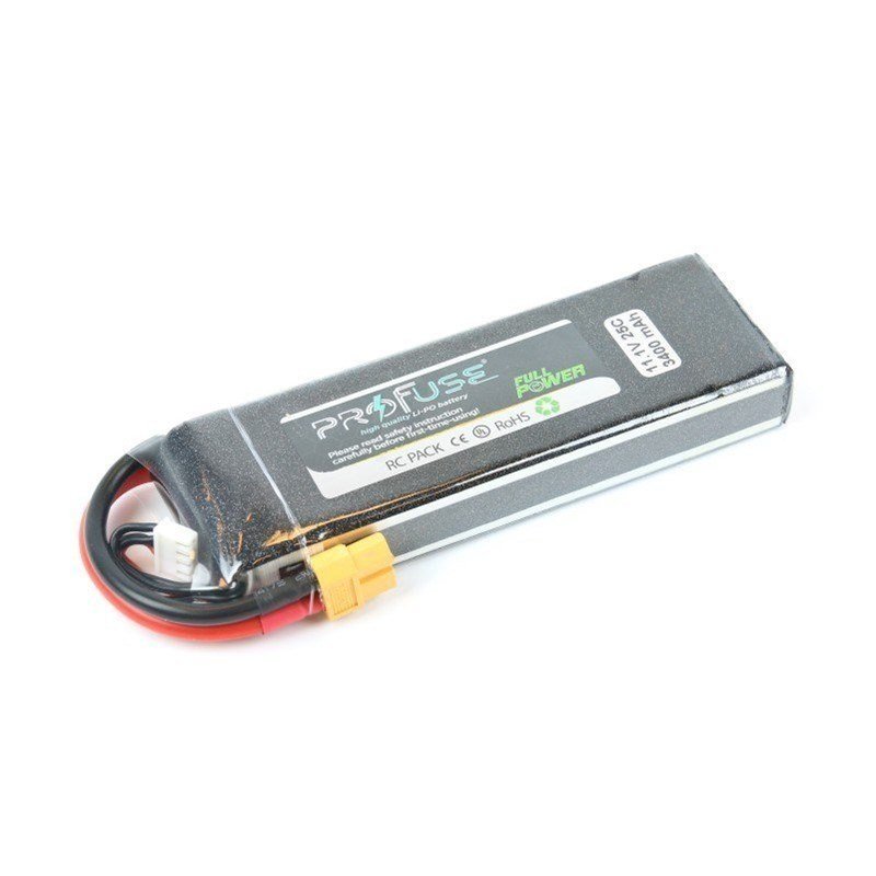 Profuse 3S 11.1V 3400mAh 25C Lipo Battery