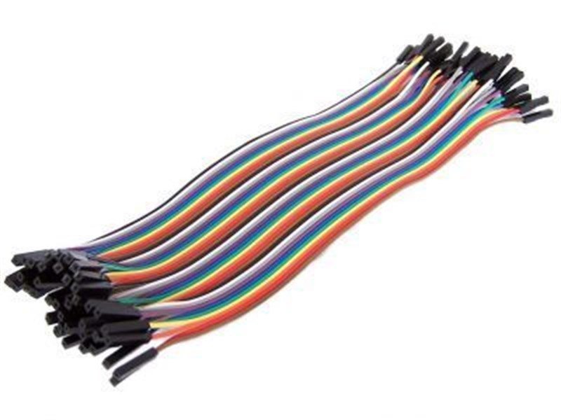40 Pin Detachable Female-Female Jumper Cable (300mm)
