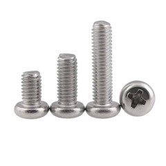 M2x4mm Stainless Steel Countersunk Phillips Pan Head Screw (10 Pcs)